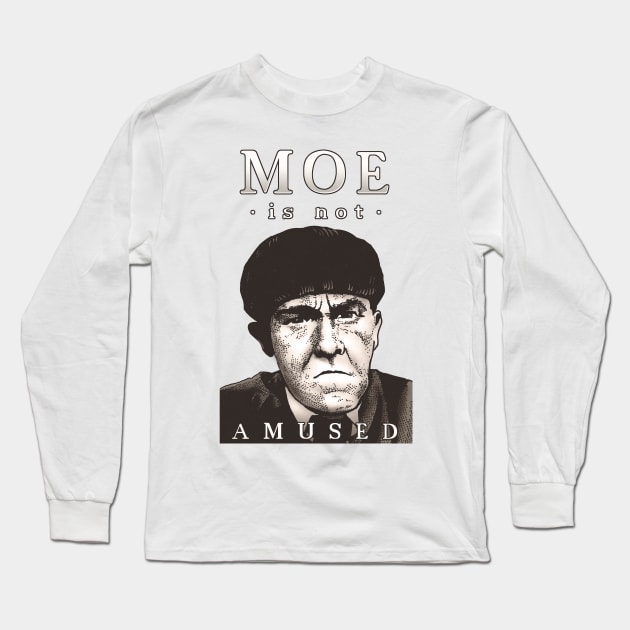 Moe is Not Amused Long Sleeve T-Shirt by ranxerox79